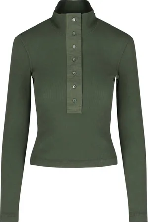 Gucci Maglietta A Collo Alto Logo