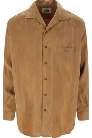 Vivienne Westwood Camicia Effetto Pelle Scamosciata