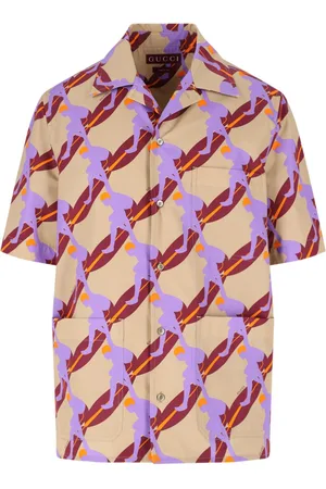 Gucci Camicia Stampa Surfista