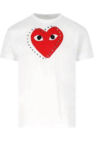 Comme des Garçons T-Shirt Logo Con Studs