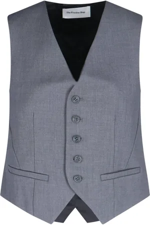 The Frankie Shop Gilet Con Cinturino "Gelso"