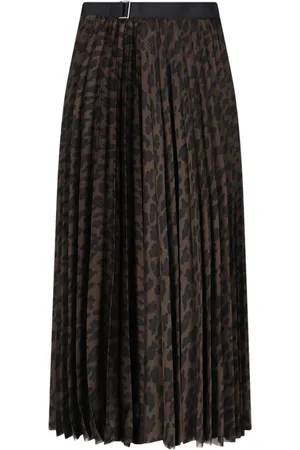 SACAI Gonna Maxi Con Cintura