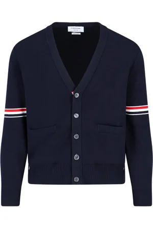 Thom Browne Cardigan Dettagli Tricolore