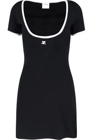 Courrèges Abito Mini Logo