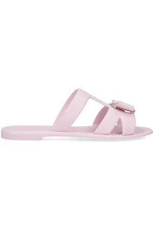 Salvatore Ferragamo Sandali Slide Con Fiocco "Vara"