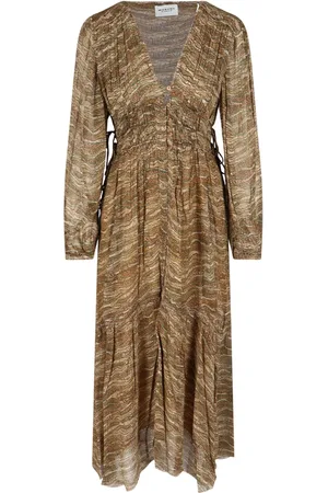 Isabel Marant Abito Maxi Drappeggiato "Amara"