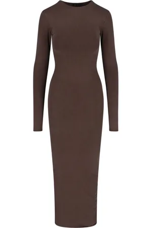 Entire Studios Abito Maxi In Jersey