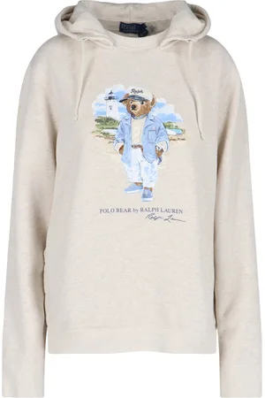Ralph Lauren Felpa Cappuccio "Polo Bear"