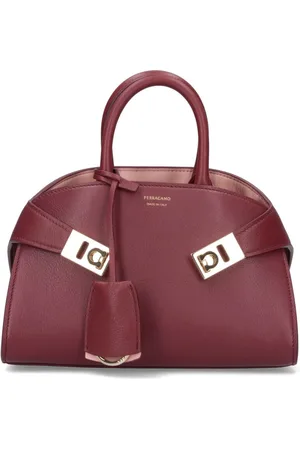 Salvatore Ferragamo Borsa A Mano Mini Bicolore "Hug"