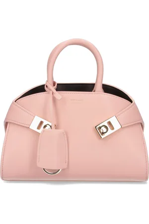Salvatore Ferragamo Borsa A Mano Mini Bicolore "Hug"