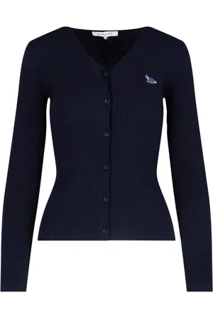 Maison Kitsuné Cardigan Scollo A V "Baby Fox"