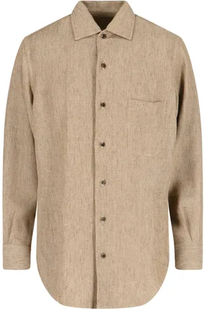 Loro Piana Camicia In Lino "André"