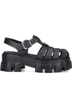 Prada Sandali In Gomma "Monolith"