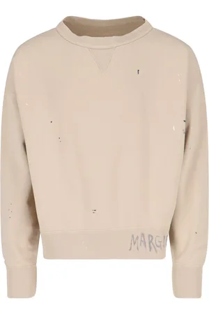 Maison Margiela Felpa Girocollo Con Graffiti