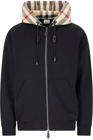 Burberry Felpa Cappuccio "Check"