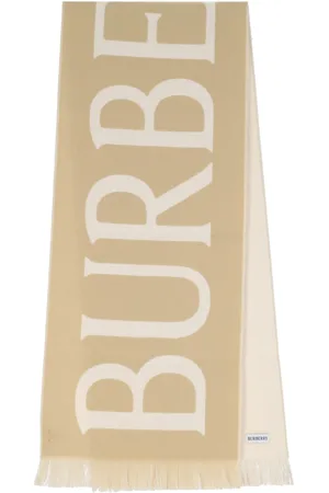 Burberry Sciarpa Reversibile "B Shield"