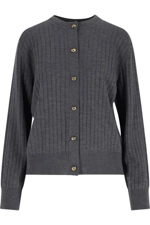 Bottega Veneta Cardigan In Lana A Coste