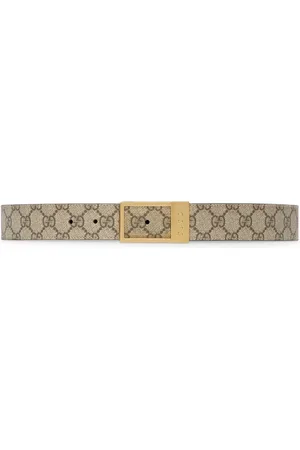 Gucci Cintura GG con fibbia rettangolare