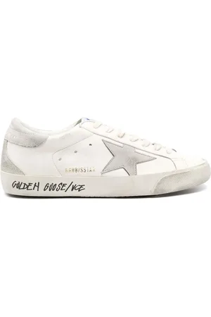 Golden Goose Sneakers Super-Star in pelle avorio