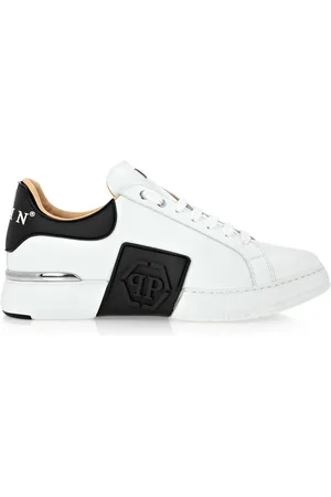 Philipp Plein SNEAKERS LO-TOP HEXAGON IN PELLE