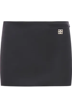 Givenchy Minigonna in lana con dettaglio 4G