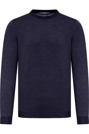 ZANONE MAGLIA GIROCOLLO IN WOOL FLEX