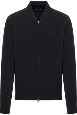 Roberto Collina CARDIGAN IN MAGLIA CON ZIP