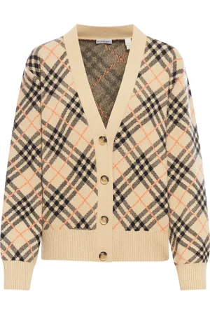 Burberry Cardigan in cashmere Check