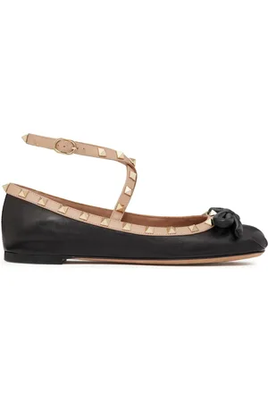 VALENTINO GARAVANI BALLERINA ROCKSTUD IN NAPPA