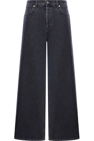 Gucci PANTALONI IN DENIM A GAMBA LARGA