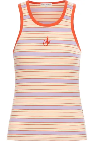 J.W.Anderson TOP IN TESSUTO A COSTE RIGATO