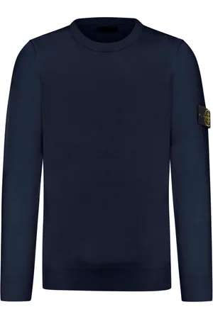 Stone Island MAGLIA IN COTONE CON APPLICAZIONE COMPASS