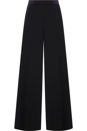 Max Mara PANTALONI IN GABARDINE DI LANA