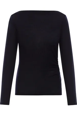 Max Mara MAGLIA IN LANA E CASHMERE CON SCOLLO A BARCA