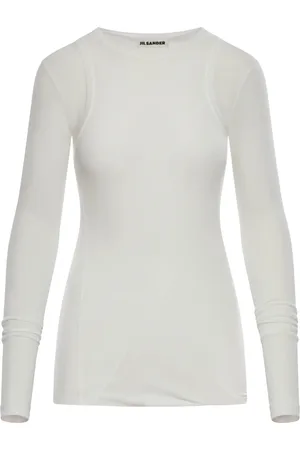 Jil Sander T-SHIRT MULTILAYER IN COTONE