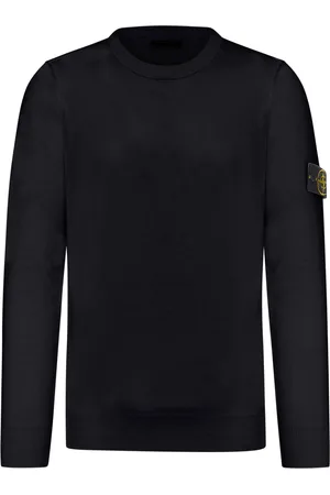 Stone Island MAGLIA IN COTONE CON APPLICAZIONE COMPASS