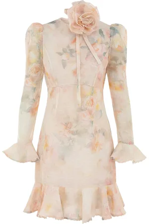 ZIMMERMANN MINIABITO A FIORI CRUSH