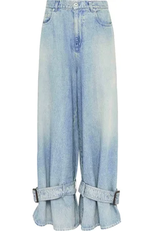 J.W.Anderson JEANS CON FIBBIA SULL`ORLO