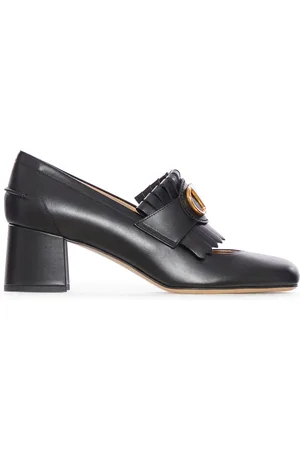VALENTINO GARAVANI SCARPE IN PELLE DI VITELLO LISCIA E VLOGO