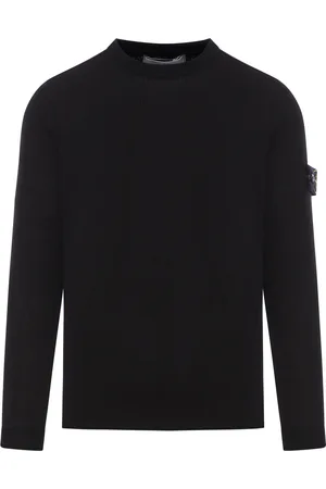 Stone Island MAGLIA IN LANA CON LOGO COMPASS