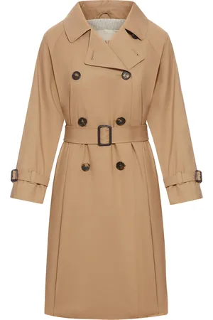 Max mara the cube TRENCH MIDI IN TWILL ANTIGOCCIA