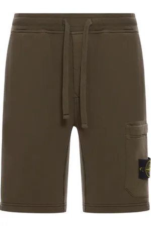 Stone Island BERMUDA SPORTIVI CON APPLICAZIONE COMPASS