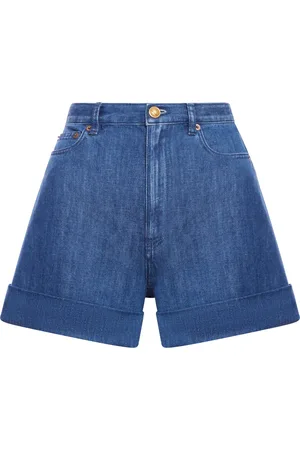 VALENTINO GARAVANI SHORTS A VITA IN DENIM