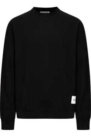 Jil Sander FELPA IN COTONE CON LOGO