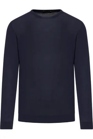 Roberto Collina MAGLIA GIROCOLLO IN COTONE