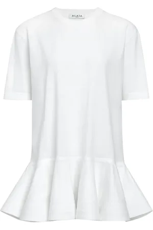 Alaïa T-SHIRT PEPLUM