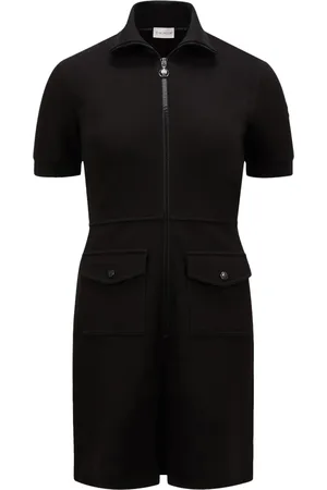 Moncler ABITO POLO PIQUET CON MEZZA ZIP