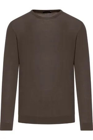 Roberto Collina MAGLIA GIROCOLLO IN COTONE