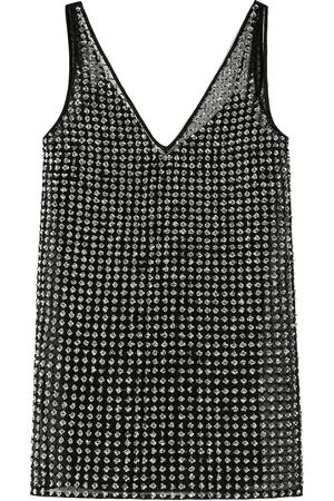 Max Mara ABITO CORTO IN ORGANZA E PAILLETTES