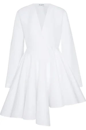 Alaïa ABITO CORTO IN POPELINE DI COTONE